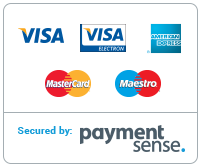 Payment Methods that we accept is PAYMENTSENSE